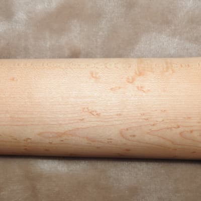 Strat Style Unfinished Neck Bolivian Rosewood on Birdseye Maple 22 Med Tall Fret C Profile 12 Radius image 11