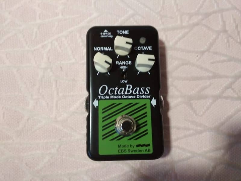 EBS OctaBass Blue Label Edition Pedal | Reverb
