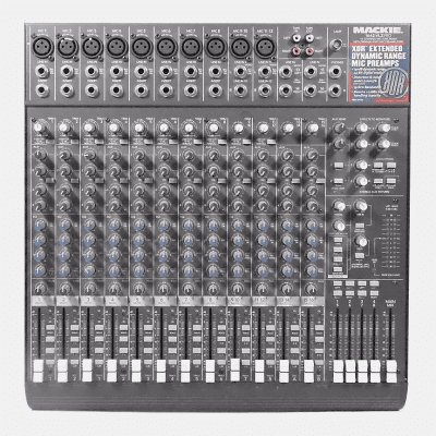 ジャンク品 Mackie 1642-VLZ PRO ミキサー Mackie 1642-VLZ Pro 16-Channel Mic / Line Mixer - Evolution