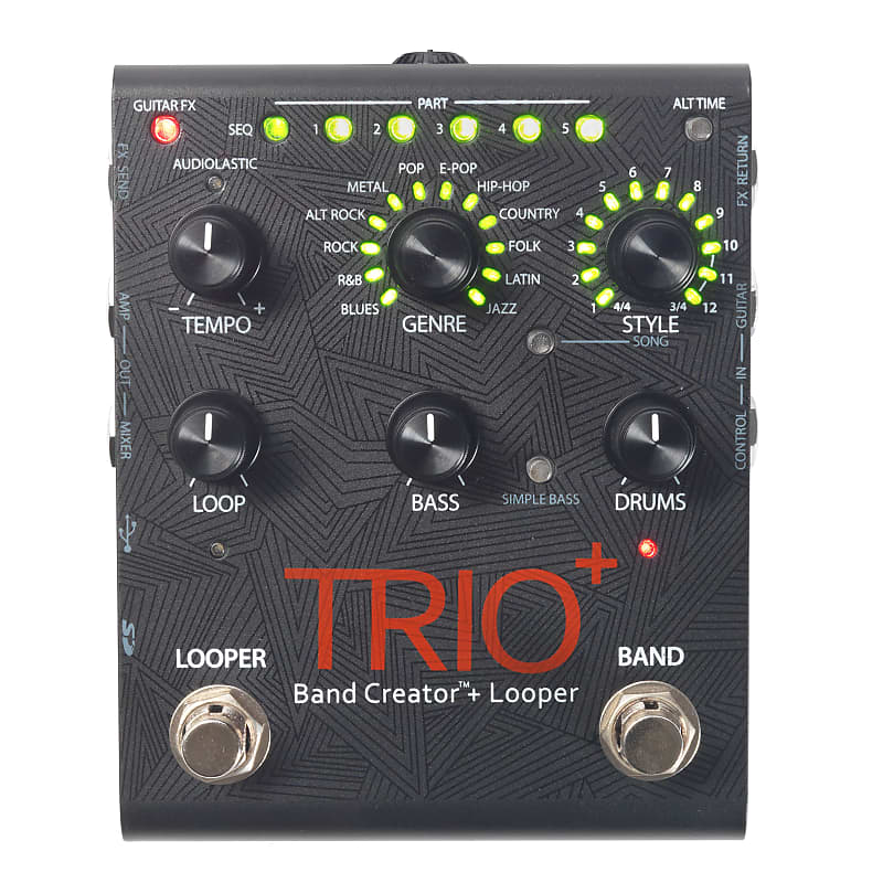DigiTech TRIO+ Band Creator Looper - Effect for Guitars image 1