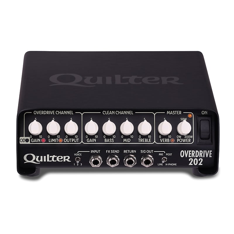 Quilter Overdrive 202 2-Channel 200-Watt Guitar Amp Head image 1