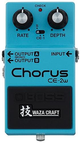 Boss CE-2W Chorus Waza Craft Special Edition Guitar Effect Pedal image 1