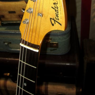 ~1994 Fender Jaguar Sunburst Made in Japan with Nice Fender Hardshell Case image 3