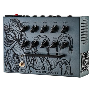 Victory Amps V4 The Kraken 2-Channel 180-Watt Hybrid Guitar Amp Pedal 2022 - Grey for sale