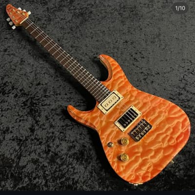 ESP Horizon SGZ Custom QUILT SUGIZO with his signature | Reverb