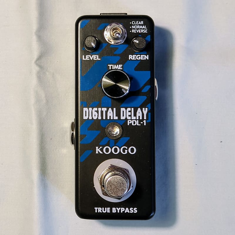Delay　Pure　Free　Koogo　Shipping　Mini　Echo　Reverse　Digital　Delay　with　Pedal　Reverb