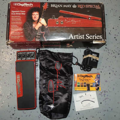 Digitech Brian May Red Special Multi Effects Pedal w/Box & Adapter Free USA Ship image 1
