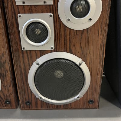 Vintage MCS Model 683-8223 3-Way Bass Reflex Speakers; Tested image 3