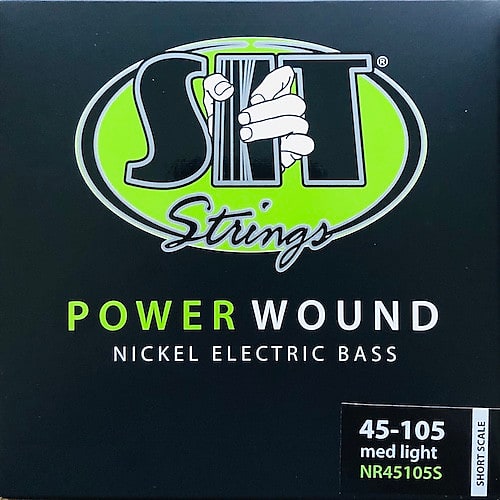 S.I.T Power Wound Nickel Bass Strings; Short scale 45-105 image 1