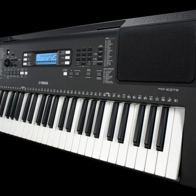 New Yamaha PSRE-373 Portable Keyboard W/ Music Rest