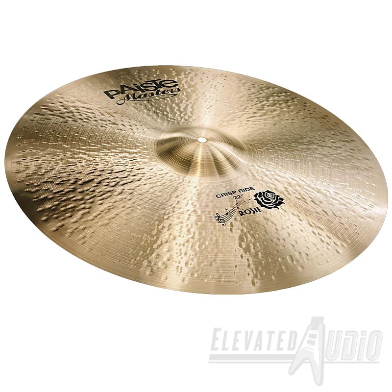 Paiste Masters 22" Crisp Ride - "Rosie"! Buy from CA's #1 Dealer today! image 1