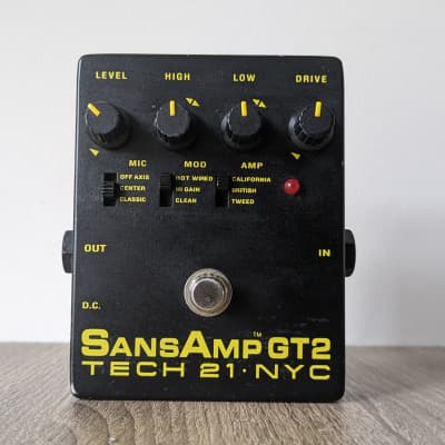 Tech 21 SansAmp GT2 Tube Amp Emulation Pedal | Reverb