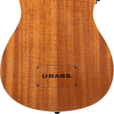 Kala UBASS-SCOUT-FS Scout Fretted Acoustic-Electric U-BASS, Natural w/ Gig Bag image 4