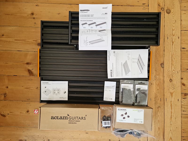 Aclam Guitars Smart Trak S2 Pedalboard, extension & Reverb