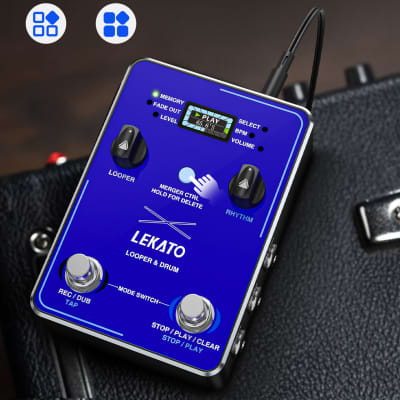 Used Lekato Rarely Used Lekato Looper Pedal - Sweetwater's Gear