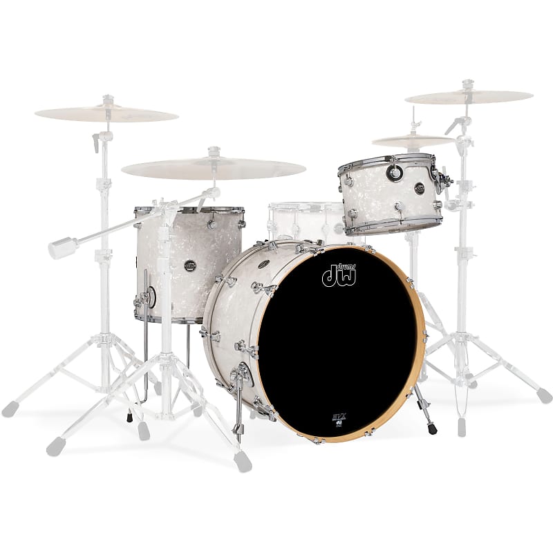 Drum Performance Series 3Piece Shell Kit White Reverb