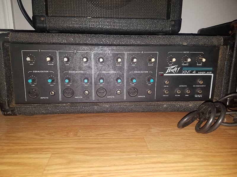 Peavey XM-4 Mixer Amp 1996 Black | Reverb