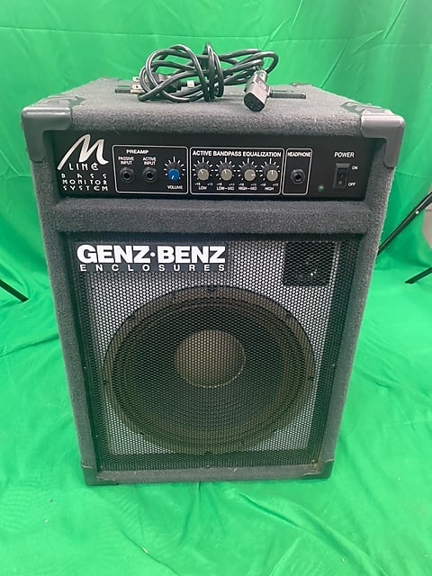 Genz Benz M Line Bass Monitor - Black Amp image 1