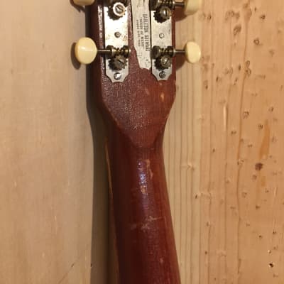 Late '50s United-made Parlor guitar, electrified image 12