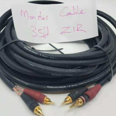 Monster Cable Z Series Z1R Reference cable. 35 feet Very Good Condition image 1