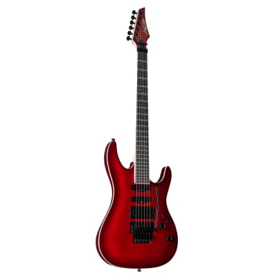 J & D CT90FFM Red Sunburst - Electric Guitar for sale