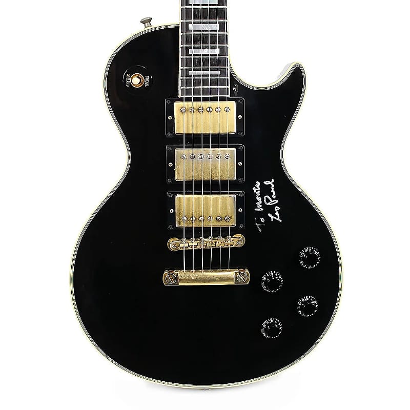 Immagine Gibson Custom Shop '57 Les Paul Custom Black Beauty Reissue 2006 - 2012 - 2