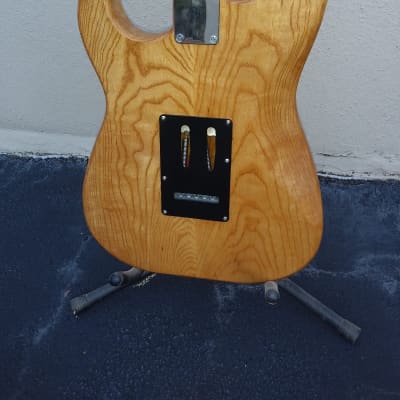 Callahan Guitars Stratocaster Copy 2019 Amber Polyurethane image 3