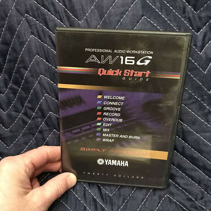 Vintage Yamaha AW16G 16-Track Digital Recorder | Reverb