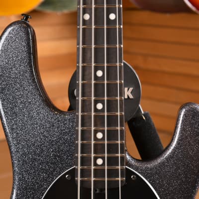Music Man StingRay Special H Ebony Fingerboard Roasted Maple Neck Charcoal Sparkle image 12