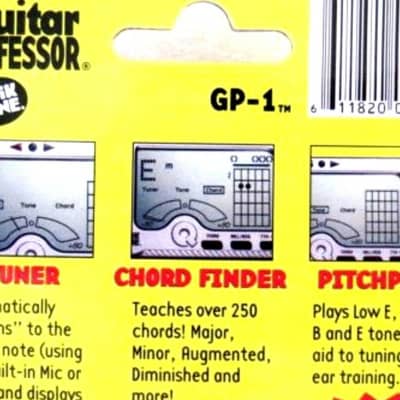 Qwik Tune Guitar Professor Tuner Chord Finder Pitchpipe All In One 2-Pack image 2
