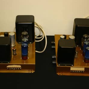 Heathkit GOLD A-9C 6l6G Mono Audio Amplifier Matched pair image 3