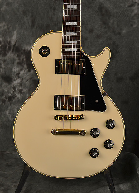 Greco Les Paul Custom Vintage 1990 Alpine White w Deluxe