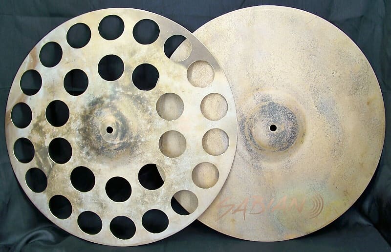 Sabian AA 18” Sick Hi Hat Cymbals/Brand New-Warranty/Top-1132 gr+Bottom-1689 gr image 1