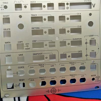Orthogonal Devices ER-101/102 // 4-track CV/gate sequencer w/expander and aluminum alt panel image 4