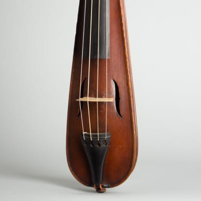 Decorative Pouchette Violin (unlabelled) ,  c. 1900, NO CASE case. image 3