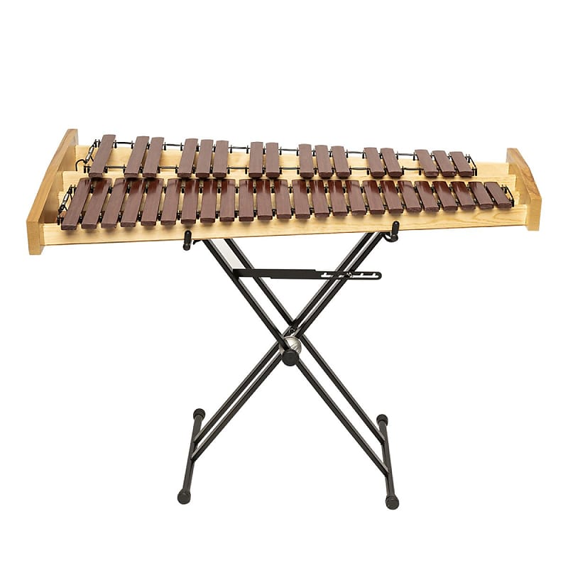 Stagg 40-Key Desktop Synthetic Marimba Set w/ Stand image 1