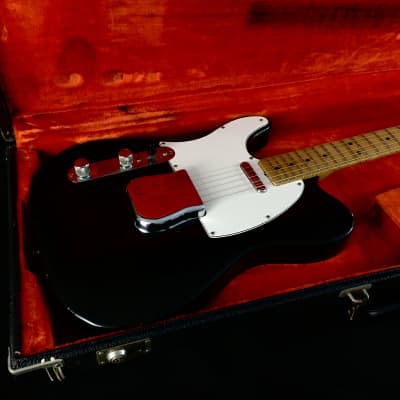 LEFTY! Vintage 1972 Fender USA Telecaster Custom Color Black Nitro Guitar Flamey Maple Neck Tele Relic Left HSC 7.2lb! image 21