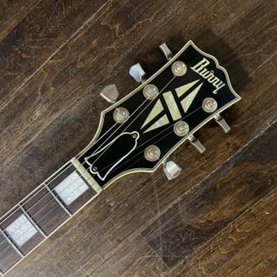 1980s Burny RLC-65 LP Custom Black Beauty Electric Guitar 1980s Burny RLC-65 LP Custom Black Beauty Electric Guitar