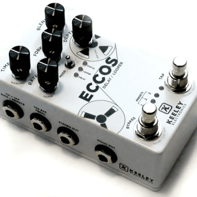 Used Keeley Eccos Tape Delay Looper Guitar Effects Pedal image 3