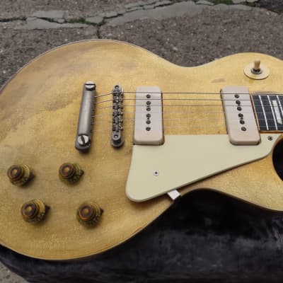 GIBSON LES PAUL early 1956 GOLDTOP matched pot dates 1345542 PLAYER! VIDEO!! image 2