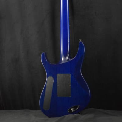 Jackson Pro Series Signature Chris Broderick Soloist 7P Transparent Blue image 6