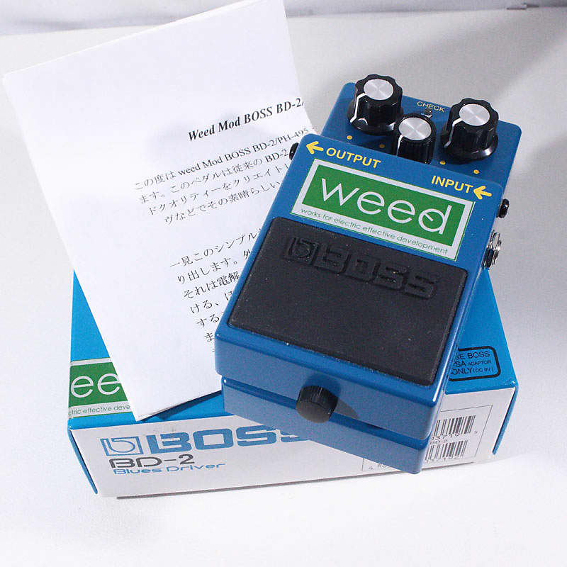 限定販売】 【美品】weed Mod SW BD-2/Double BOSS Mod ギター 