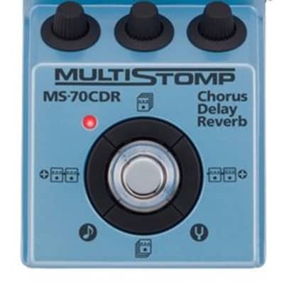Zoom MS70CDR MultiStomp Guitar Multieffects Pedal image 1