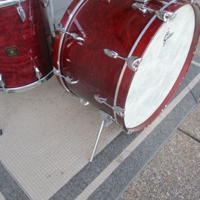 Gretsch Vintage USA Drums, Early 80s, 24" Kick, Lacquer Finish, Maple, Die-Cast Hoops - Very Nice! image 10