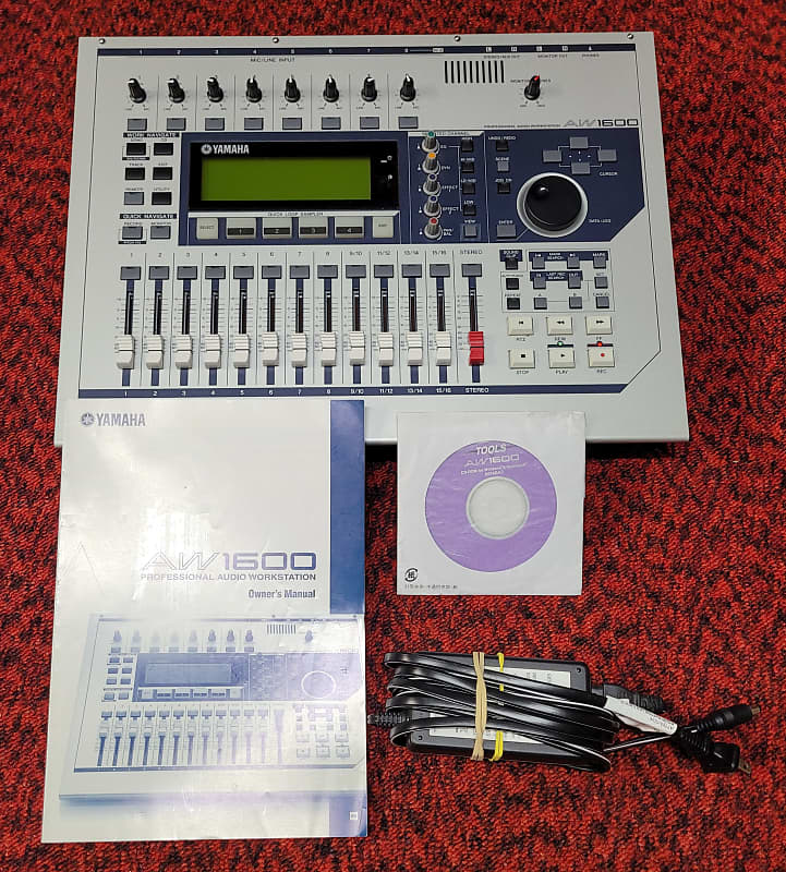 Yamaha AW1600 Professional Audio Workstation 16-Track Digital