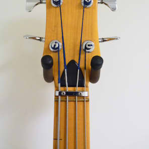 Hohner / Bartell Black Widow Fretless Bass Late '60s Natural image 8