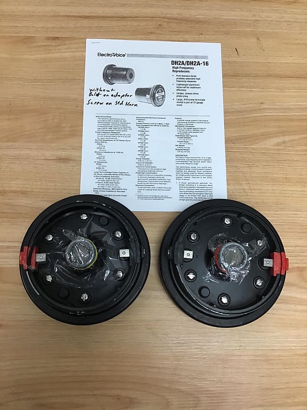 EV DH2 Horn Driver Pair | Reverb EV DH2 Horn Driver Pair | Reverb