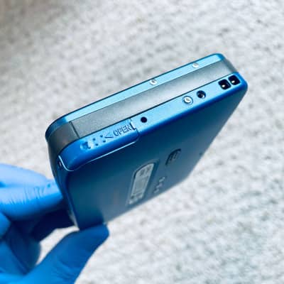Panasonic SX25V Walkman Cassette Player, Near Mint Rare Blue ! Working ! image 11