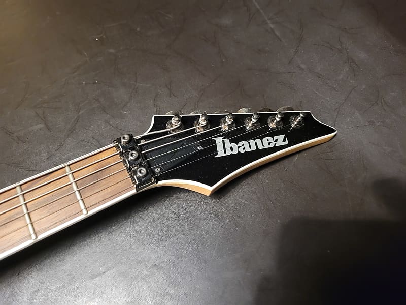 Ibanez RGIR20E-BK Iron Label 2012 - Black | Reverb Ibanez RGIR20E-BK Iron Label 2012 - Black | Reverb