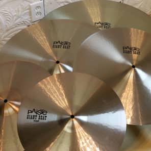 Paiste Giant Beat Cymbal Pack 15HH 20 24 FREE 18 Reverb